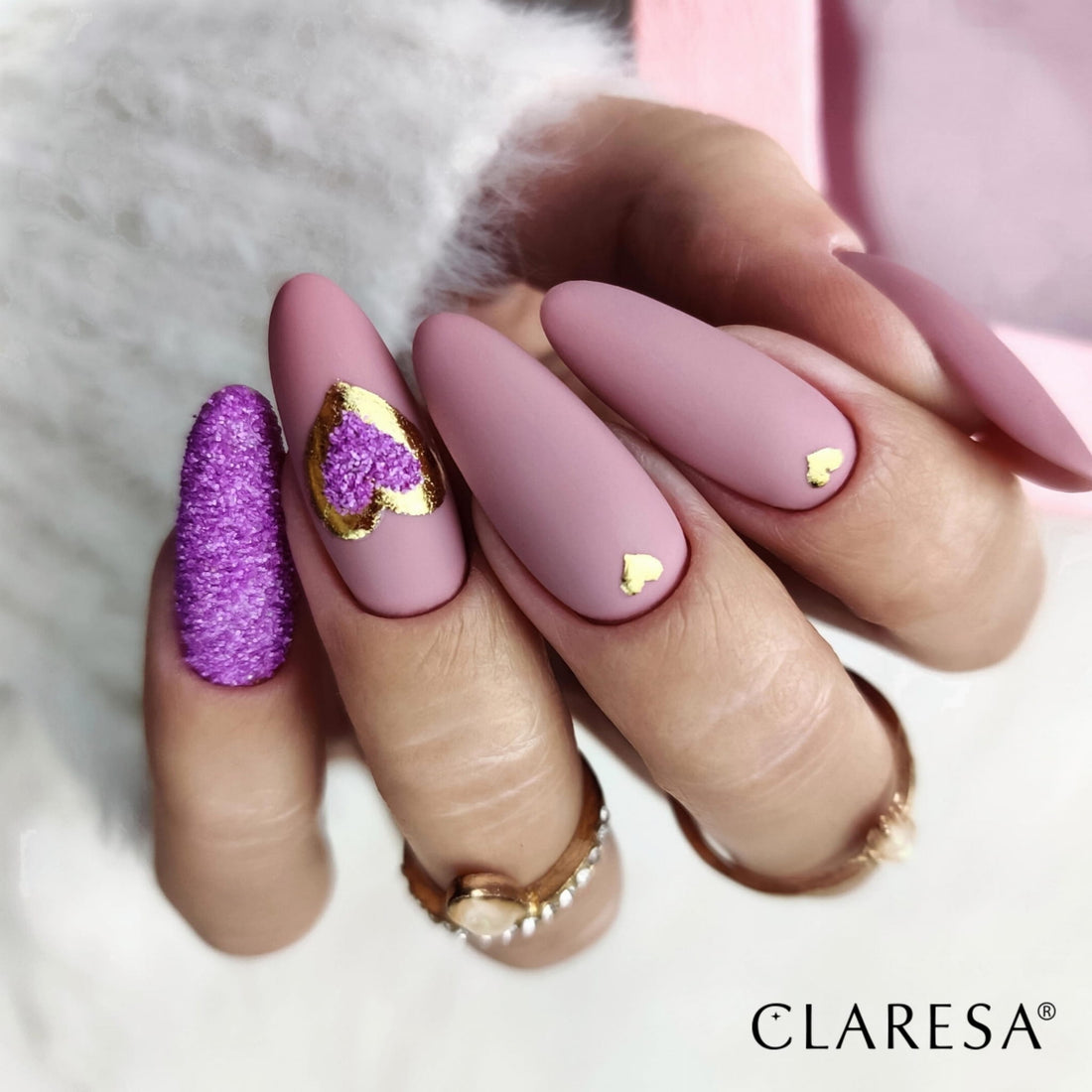 Claresa Hybrid-Nagellack FALLIN LOVE 9