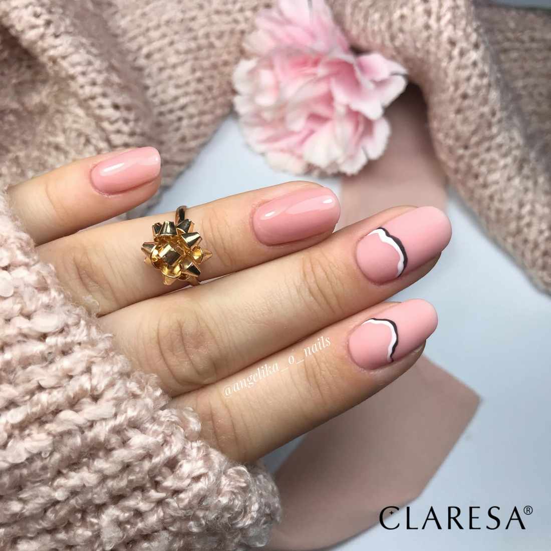 Claresa Base Rubber 10 Hybrid-Nagel-Basisgummi UV/LED