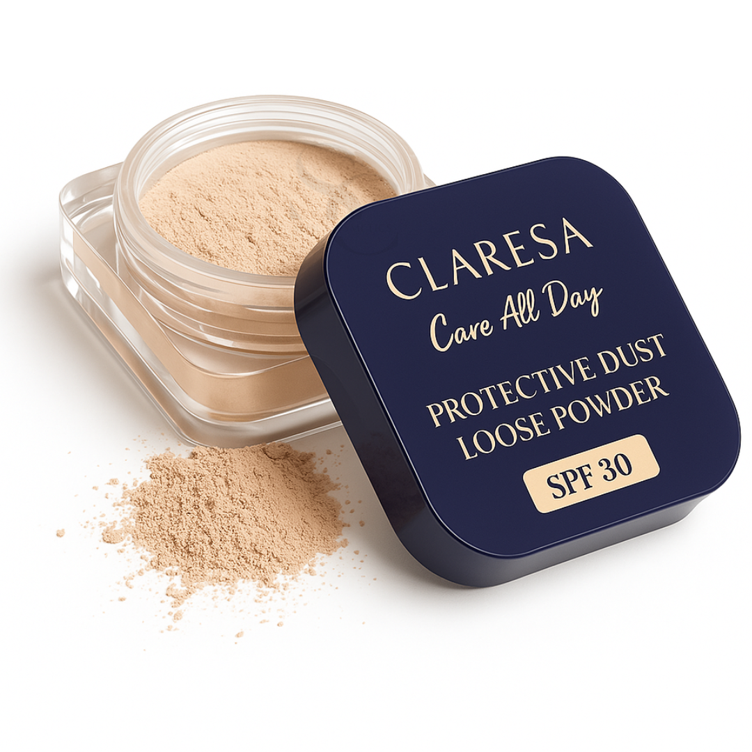 Claresa Protectice Dust Loser Puder SPF 30 Satin Loser Gesichtspuder