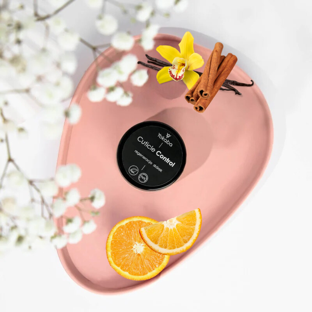 Yokaba Cuticle Control Nagelhautbutter Orange Zimt Orange 15g