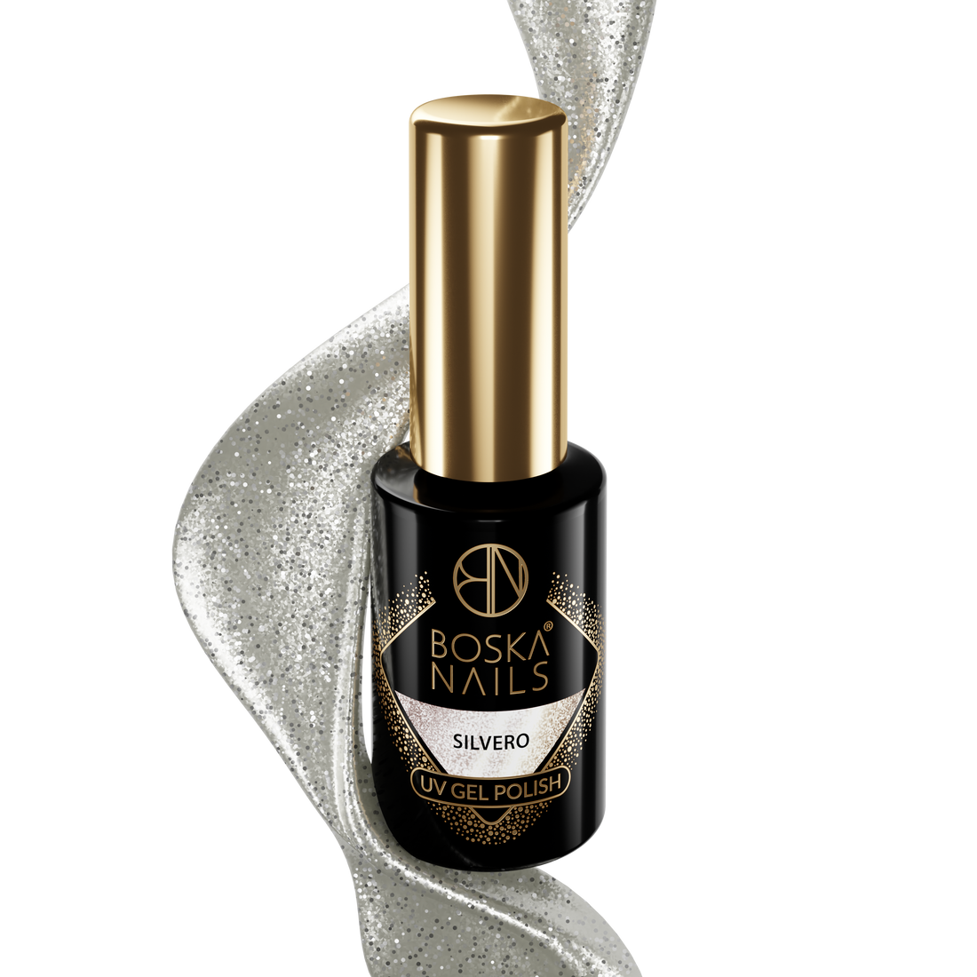 Boska Nails Hybrid-Nagellack 491 Cosmic Glow Silvero, 6 ml