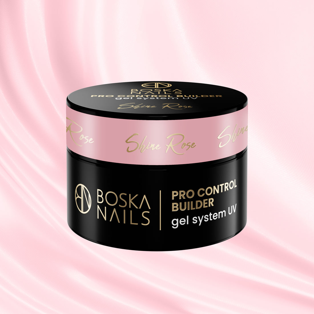 Nagelaufbaugel Boska Nails Pro Control Builder Shine Rose 50ml