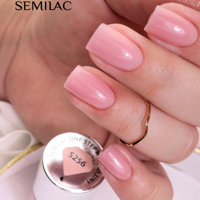 Semilac ONE STEP Hybrid S256 Pale Beige 3in1 Hybrid-Nagellack