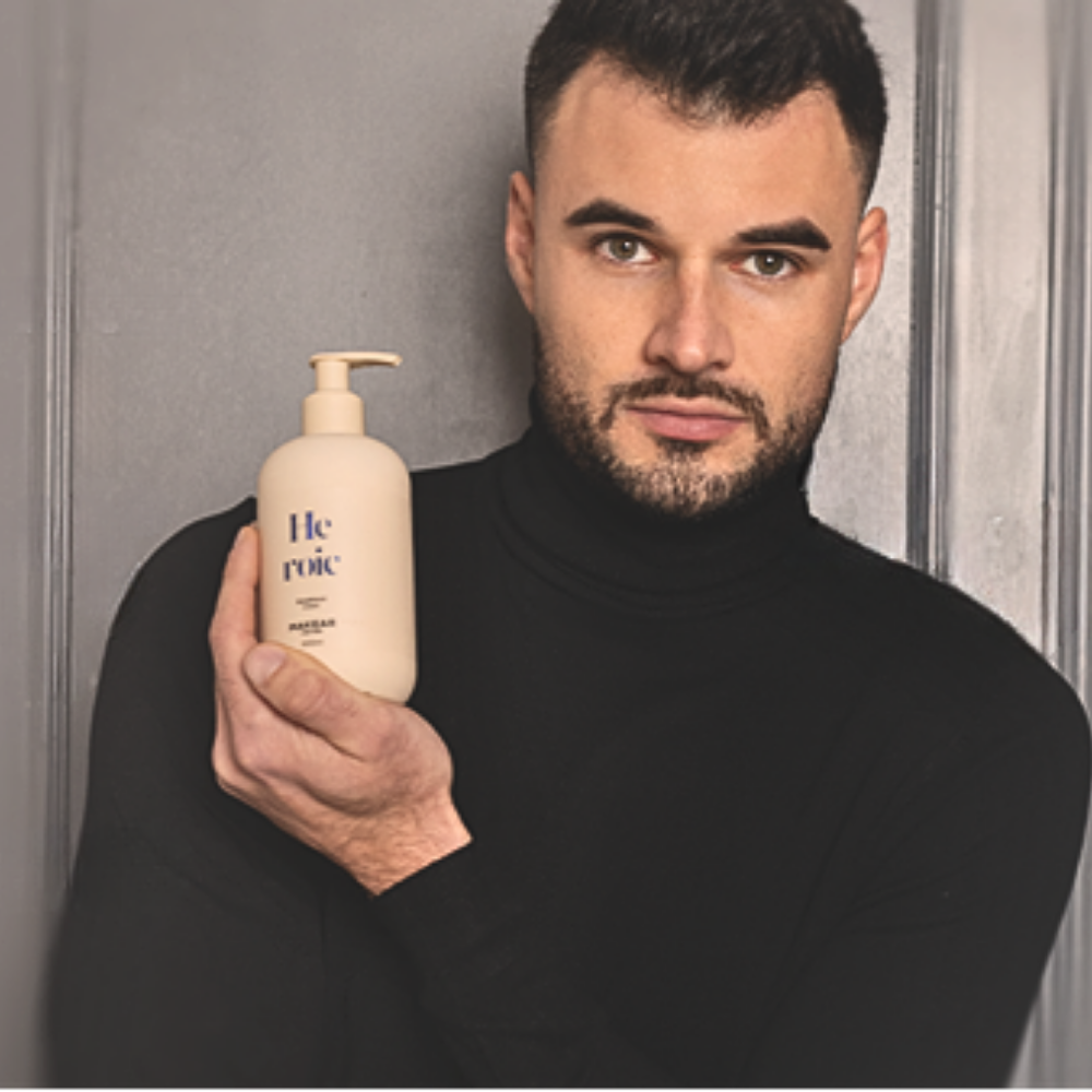 Makear Parfümierter Hand- und Körperbalsam Heroic 300 ml Creme mit Seideneffekt