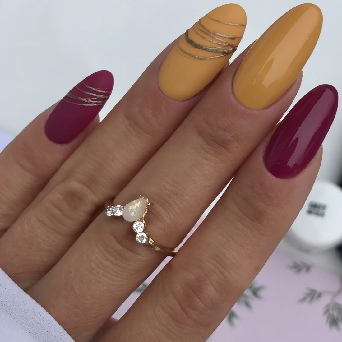 Spider Gel Allepaznokcie Nailart-Gel Gold Lines 3ml