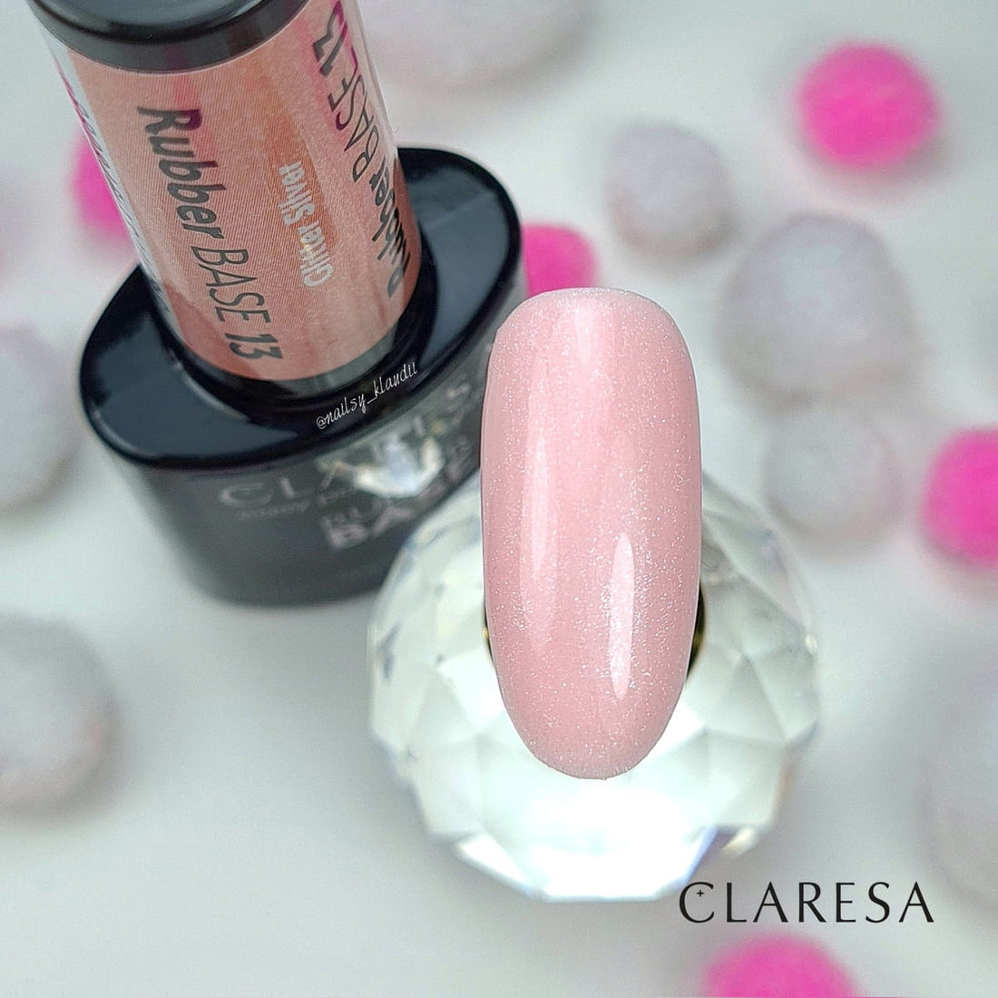 Claresa Base Rubber 13 Hybrid-Nagelbasisgummi UV/LED