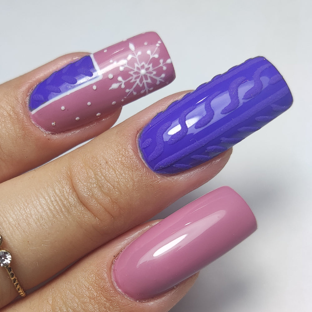 Yokaba Pure Vegan klassischer Nagellack 23 Violet Wave Nagellack 10ml
