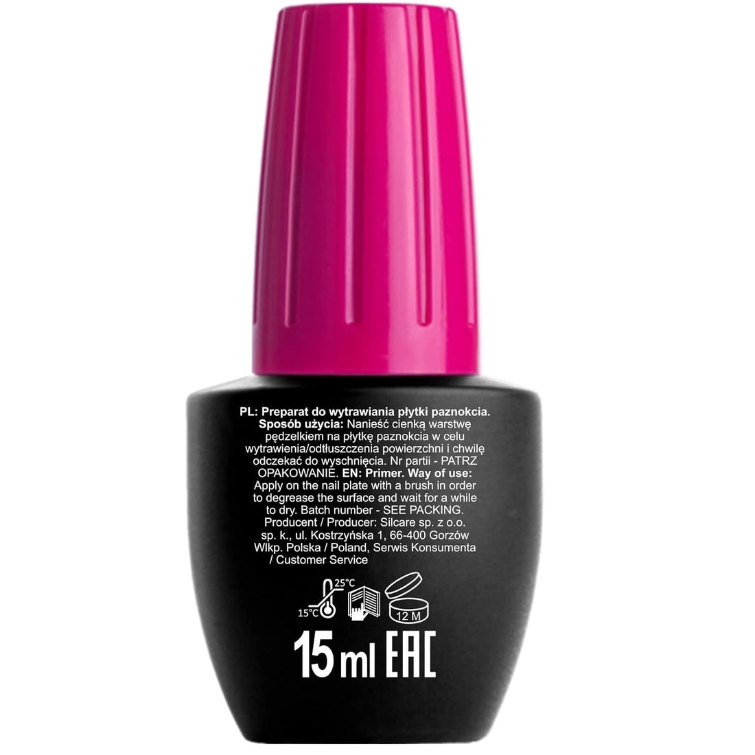 SILCARE Base One PRIMER säurefrei für Nägel unter UV-Gel 9ml
