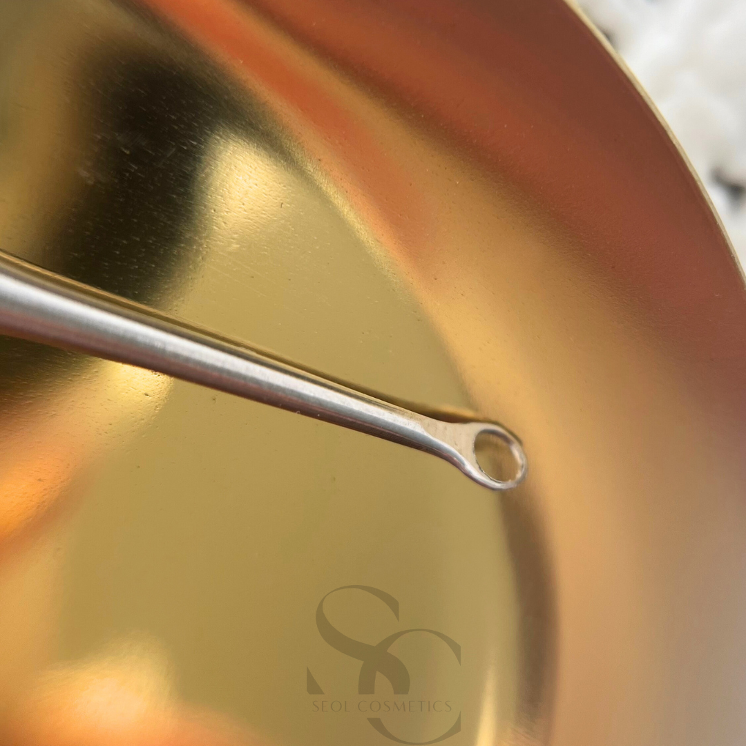 D510 Nagelhautschieber Doppelseitiger Nagelhautschieber mit Öse SEOL Cosmetics