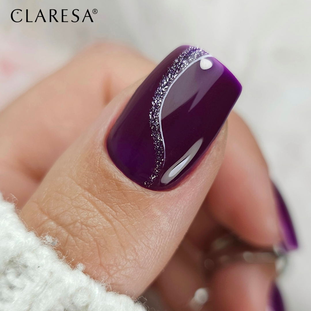 Claresa MAKE A WISH 4 Hybrid-Nagellack Lila