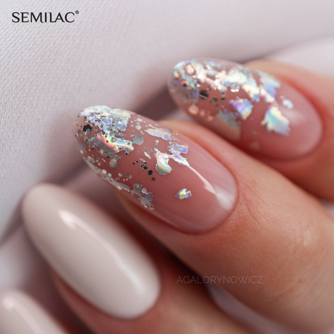 Semilac KLEBER FÜR TRANSFERFOLIE Folienkleber zum Übertragen von Nageldekorationen
