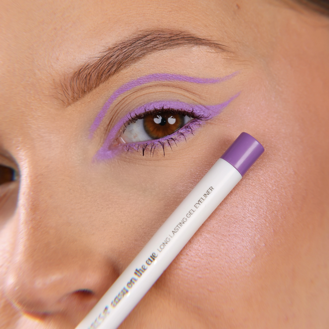Claresa Gel-Eyeliner, angenehm auf dem Auge, langer Eyeliner 04 Purple Daisy
