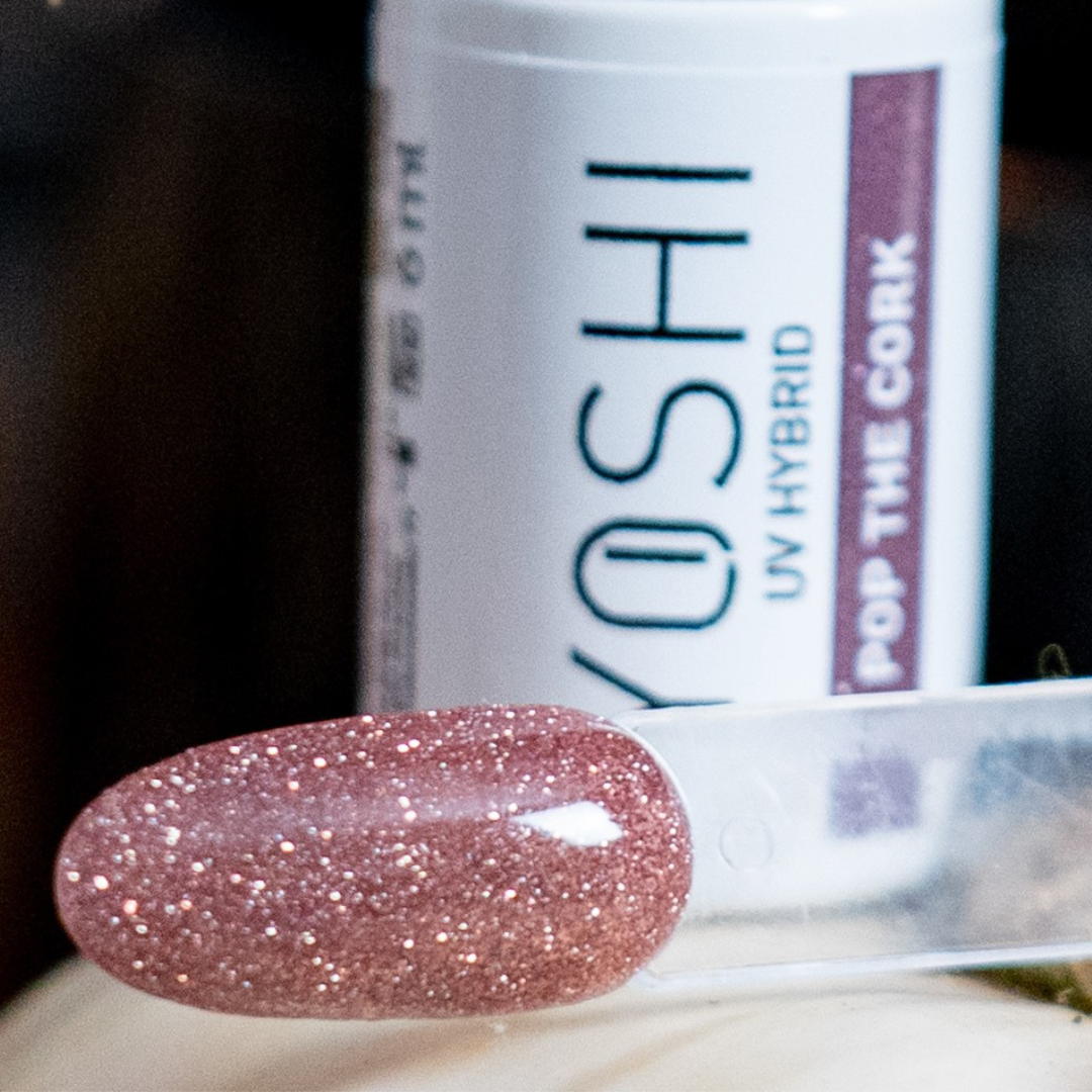 Yoshi UV-Hybrid-Nagellack 141 Pop The Cork Flash-Effekt, 6 ml