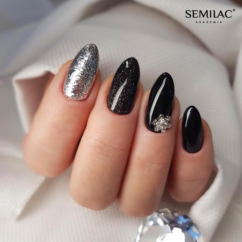 SEMILAC 096 Starlight Night UV-LED-Hybrid-Nagellack, 7 ml
