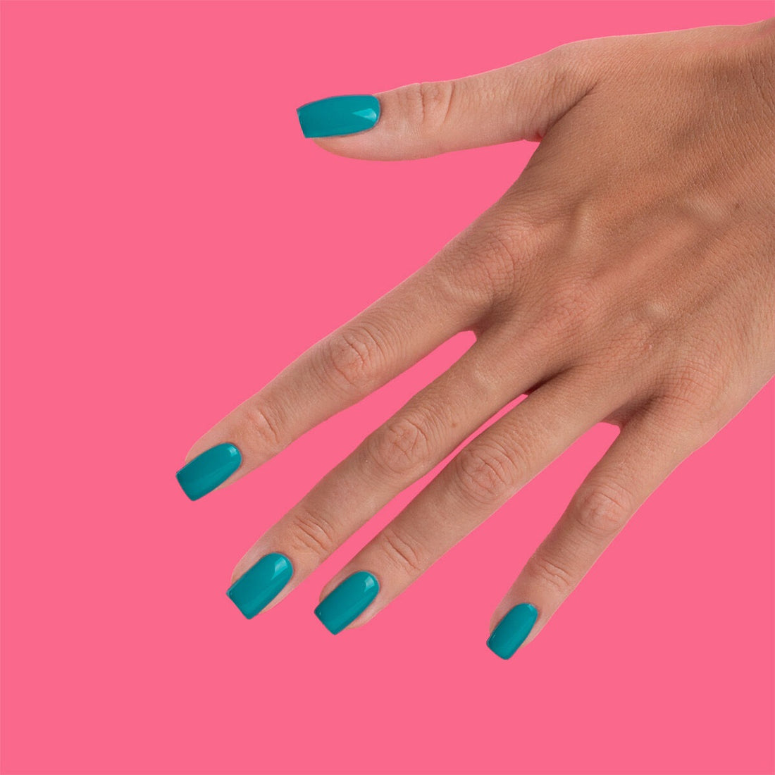 SEMILAC 443 Spooky Blue Hybrid-Nagellack, leuchtet im Dunkeln, dunkles Leuchten