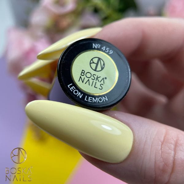 Boska Nails Hybrid Nagellack 459 Leon Lemon Zitrone 6ml