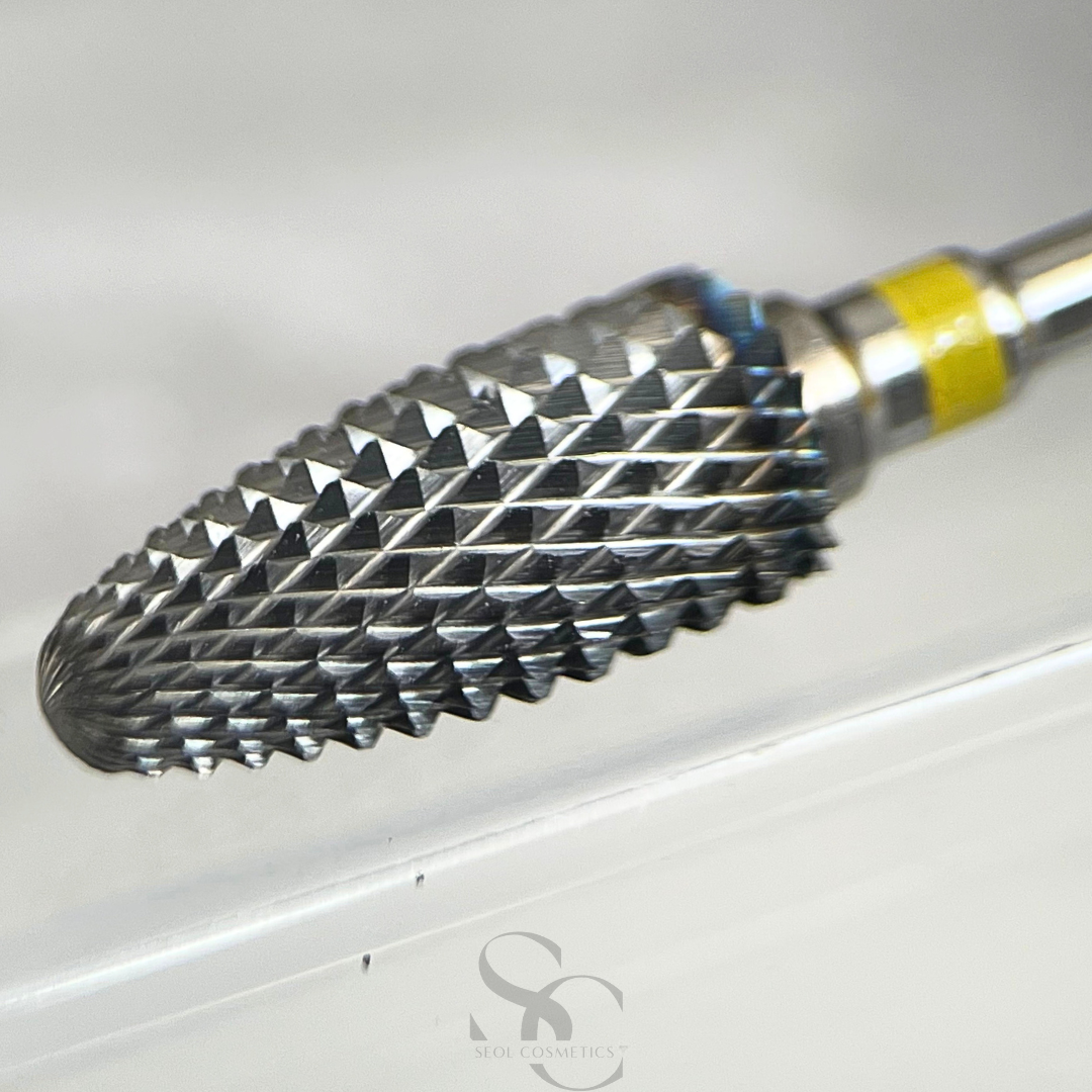 Hartmetallfräser für Fräsmaschine, FRWO-1 Hartmetall, zum Entfernen von Gel, gelb