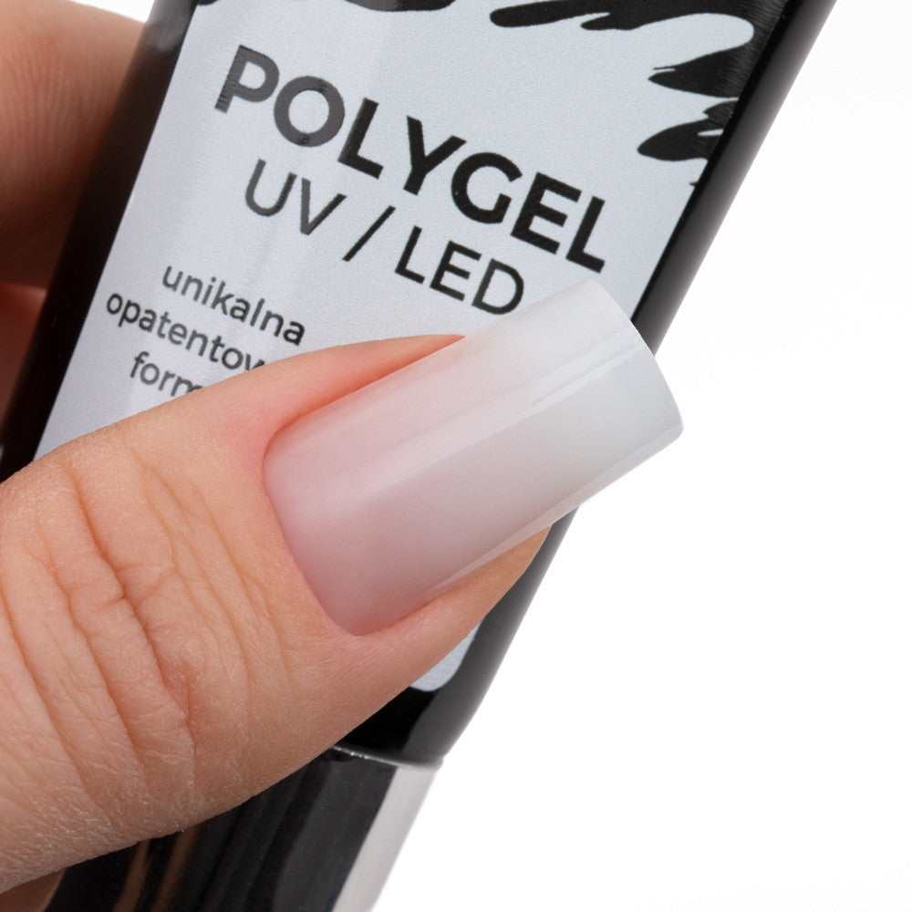 Polygel Acrylgel MollyLac Aufbaugel zur Nagelverlängerung NATURAL 30ml