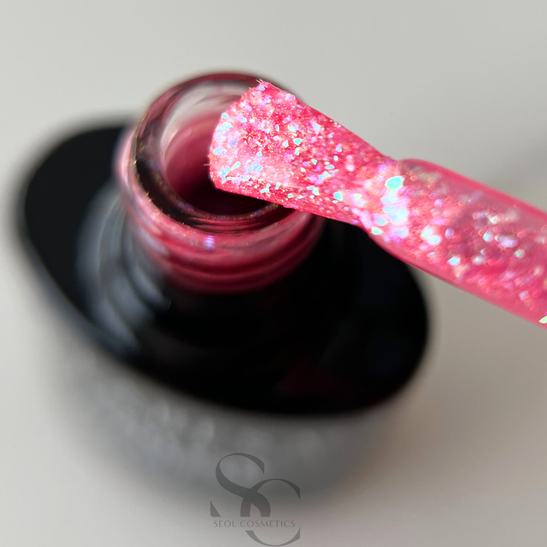 Claresa Hybrid Nagellack UNICORN GLOW UG4 opaleszierendes Pink