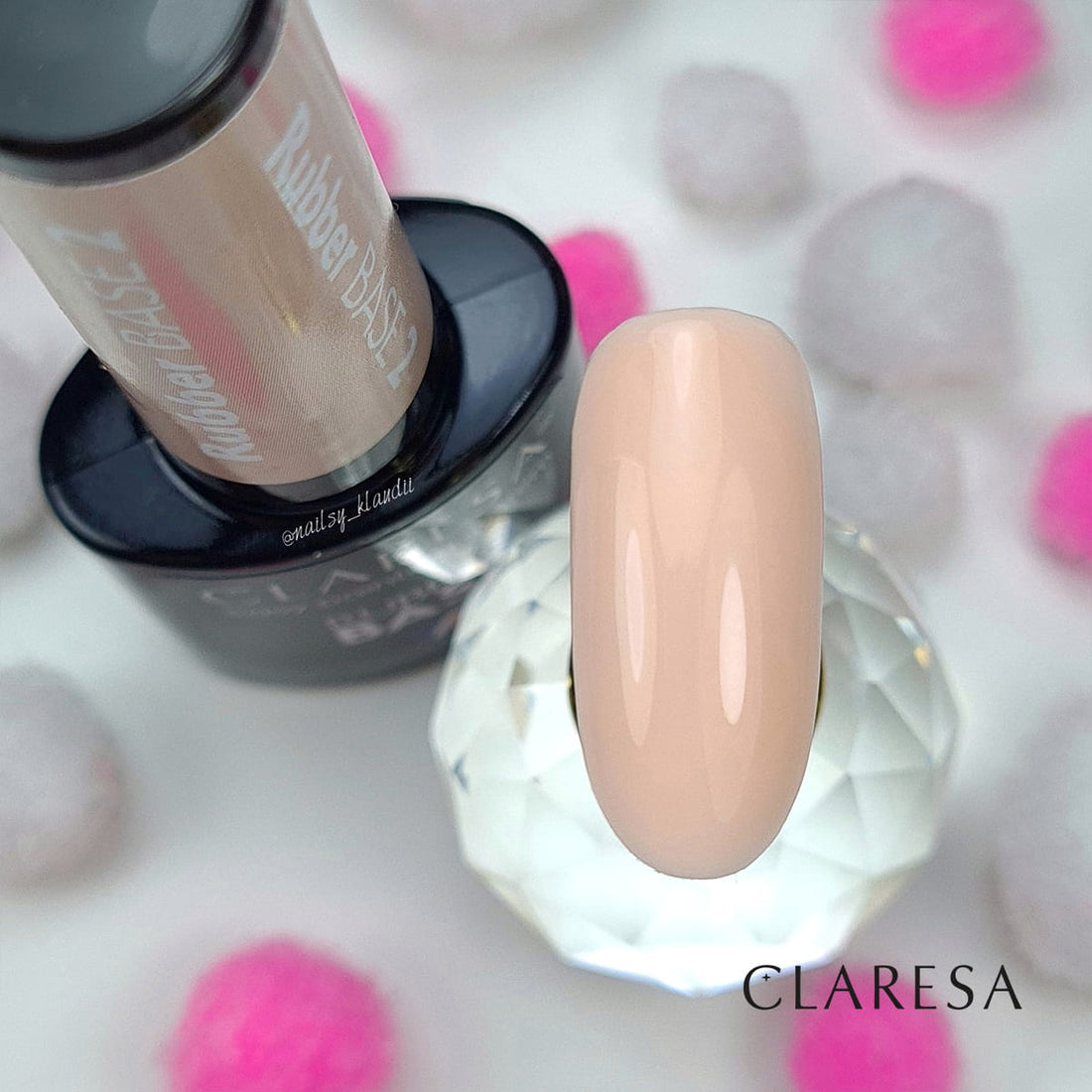 Claresa Base Rubber 2 Hybrid-Nagelbasisgummi UV/LED