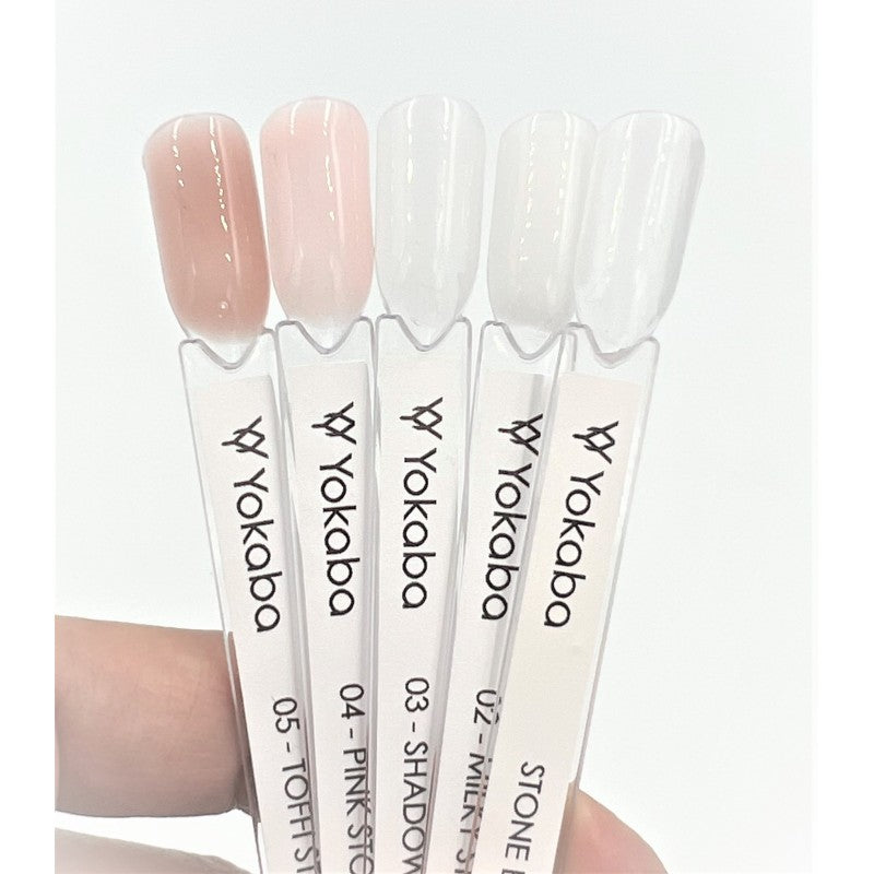 Yokaba Hybrid Nagelbasis 05 TOFFI STONE Builder Base 12ml