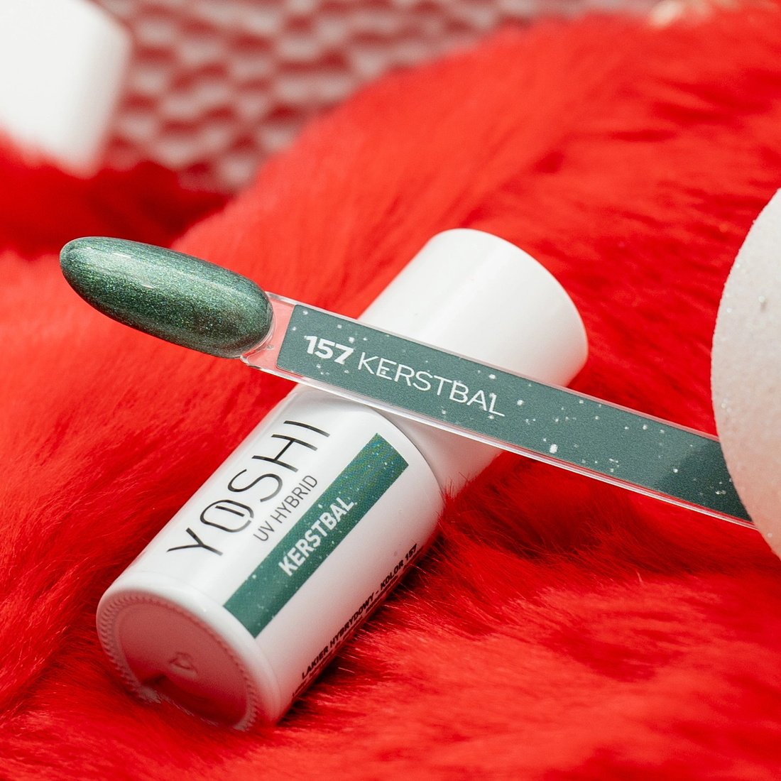 Yoshi UV-Hybrid-Nagellack 157 Kerstbal Journey of Joy, 6 ml