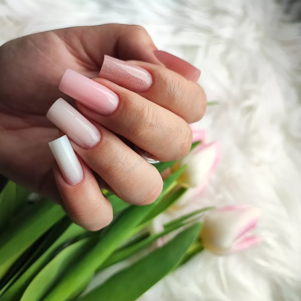 Silcare Easy Shape Polygel Acrylgel Pink für Nägel 30g Aufbaugel für Dualformen