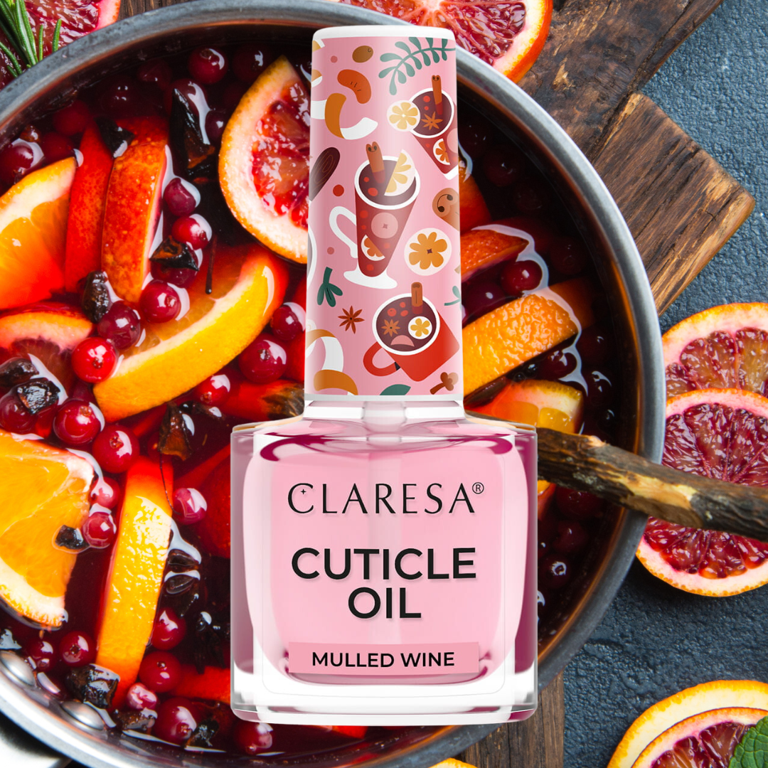 Claresa Nagelhaut- und Nagelöl Glühwein Weihnachtsöl Glühwein 5ml