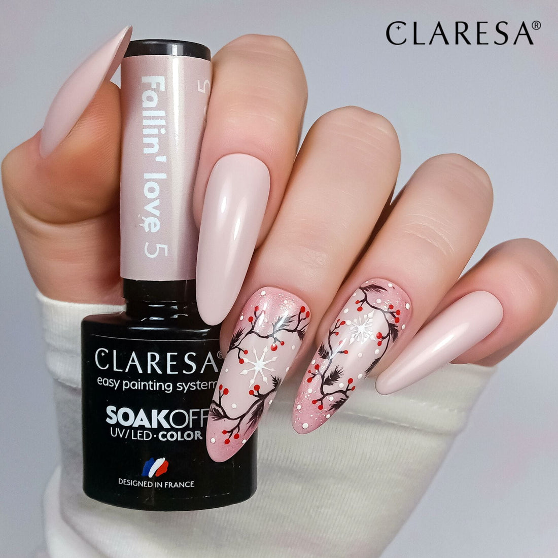 Claresa Hybrid-Nagellack FALLIN LOVE 5