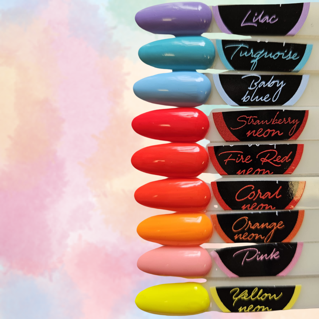 Yoshi Paint Gel Erdbeere Neon UV LED 5ml Nagelkunstgel