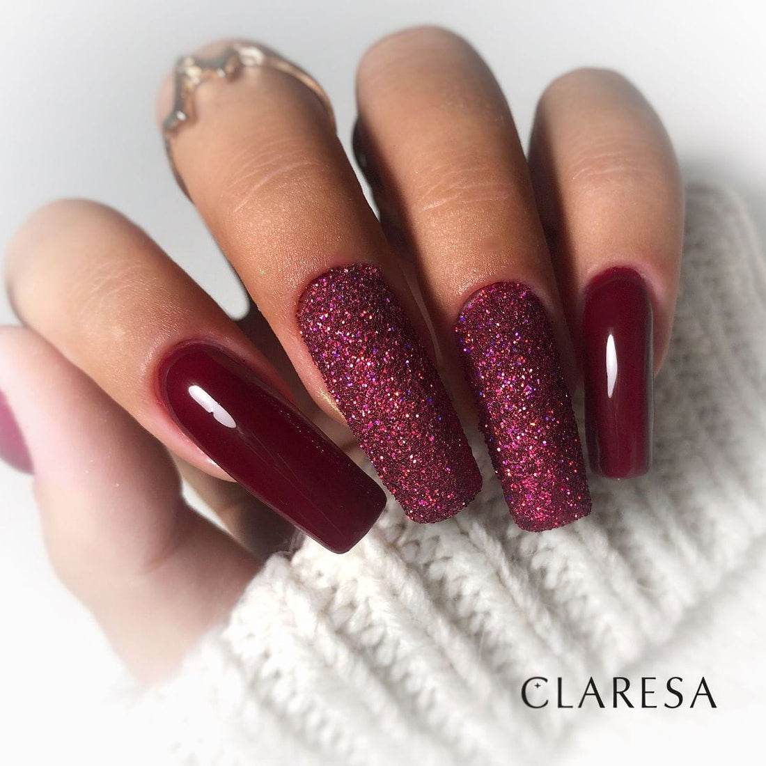 Claresa Hybrid Nagellack BRAUN 308