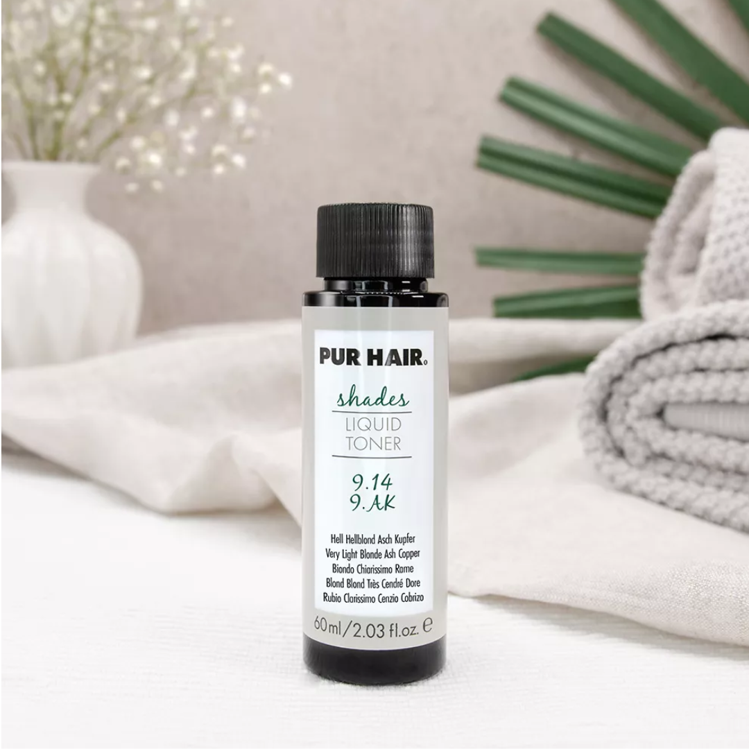 PUR HAIR Shades Liquid Acid Flüssiger Haartoner 9.14/9AK 60ml