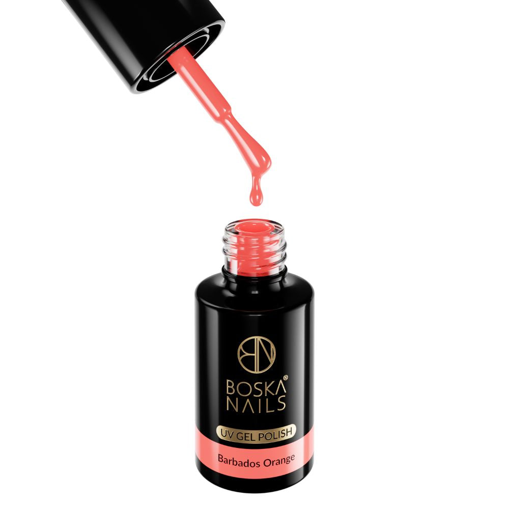 Boska Nails Hybrid Nagellack 419 Barbados Orange Neon 6ml