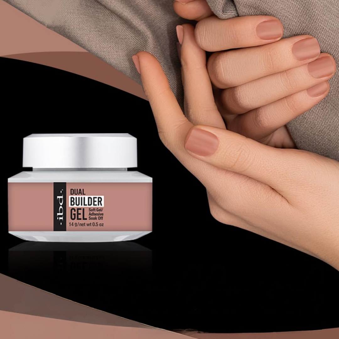 IBD Dual Builder Gel Warm Nude Nagelaufbaugel 14g