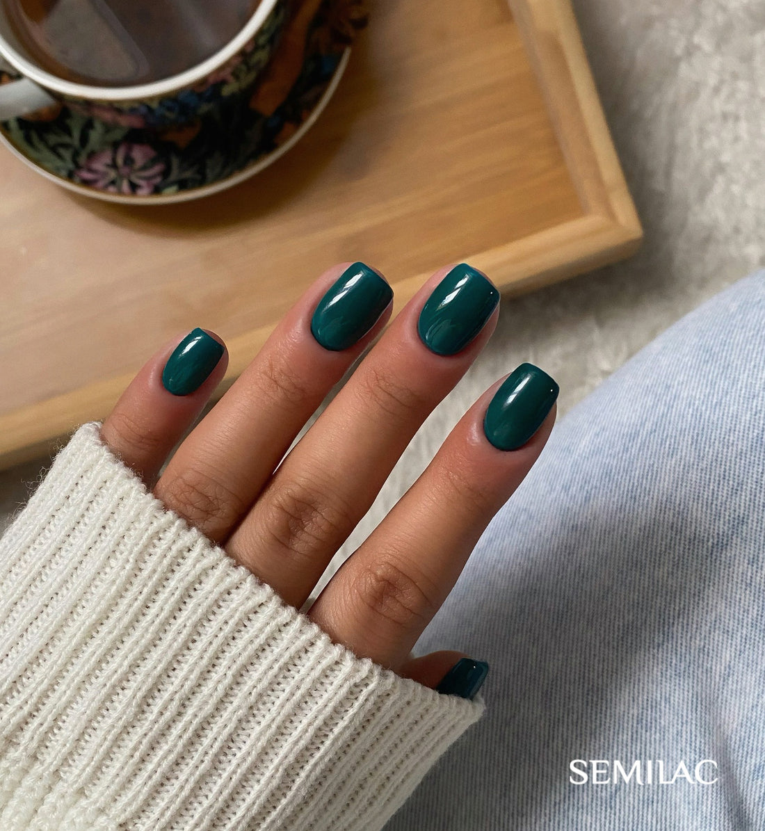 Semilac 405 Bottled Herbs UV-LED-Hybrid-Nagellack, 7 ml
