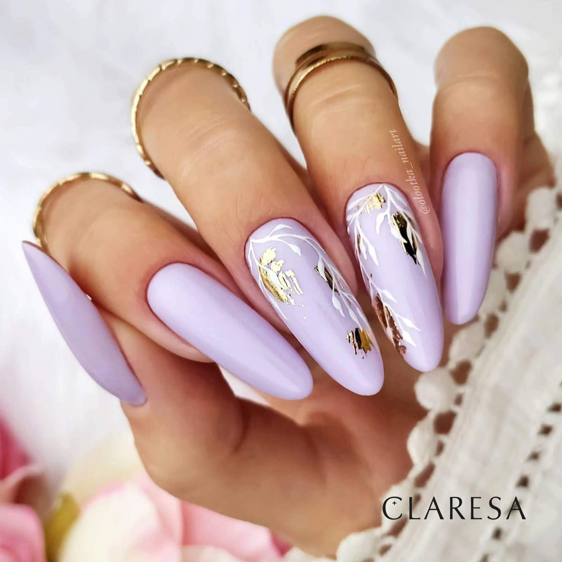 Claresa Hybrid Nagellack LOLLIPOP 5 lila