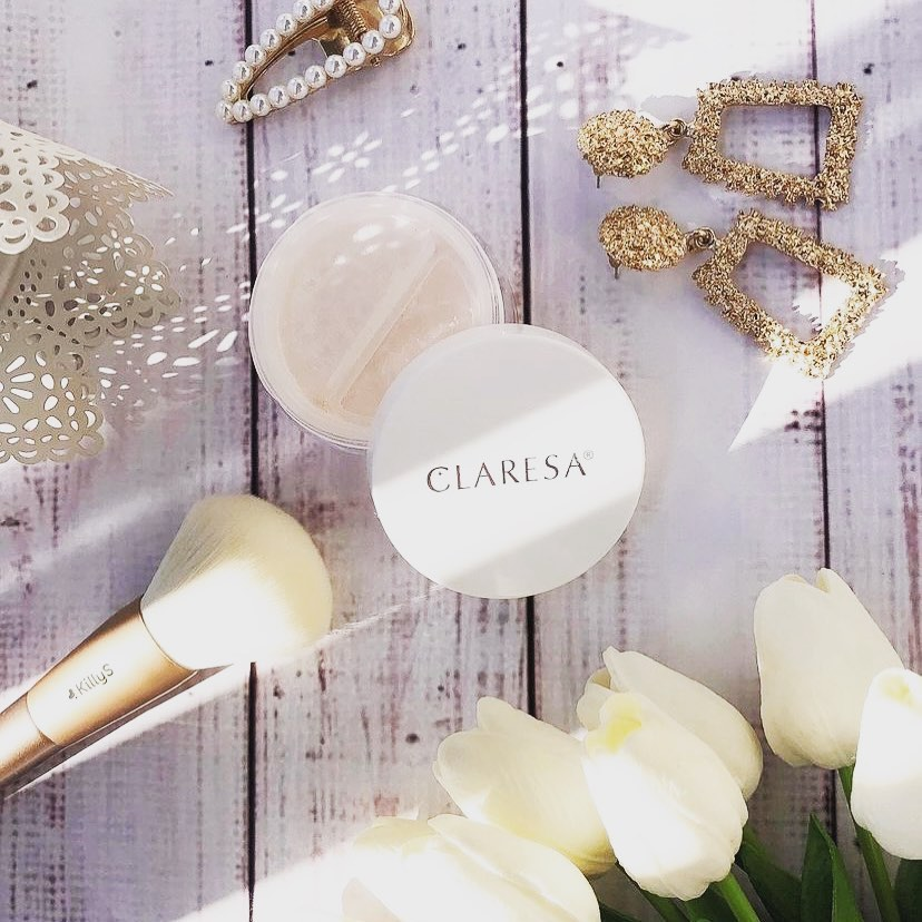 Claresa Blur Super Pow(D)Er! Rosafarbener loser Puder 12 g, glättet die Haut
