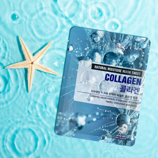 ORJENA Rejuvenating Collagen Sheet Mask Asiatische Gesichtsmaske Kollagen