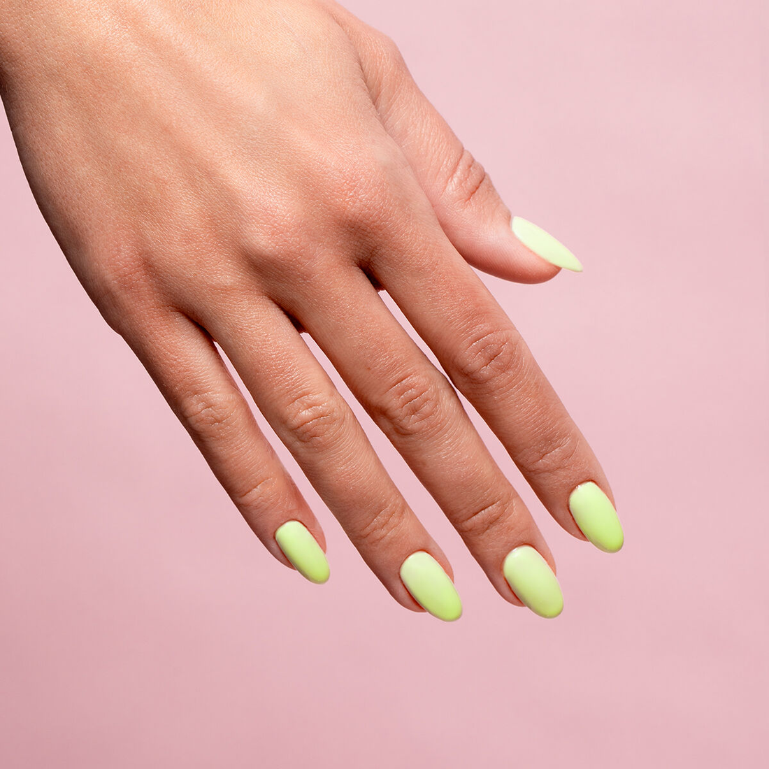 SEMILAC 604 Luminous Lemon Hybrid-Nagellack, 7 ml, Gelb