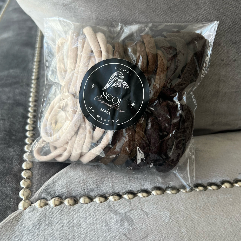 Haarbänder Braun Blond für Pferdeschwanz Haarbänder SEOL Cosmetics