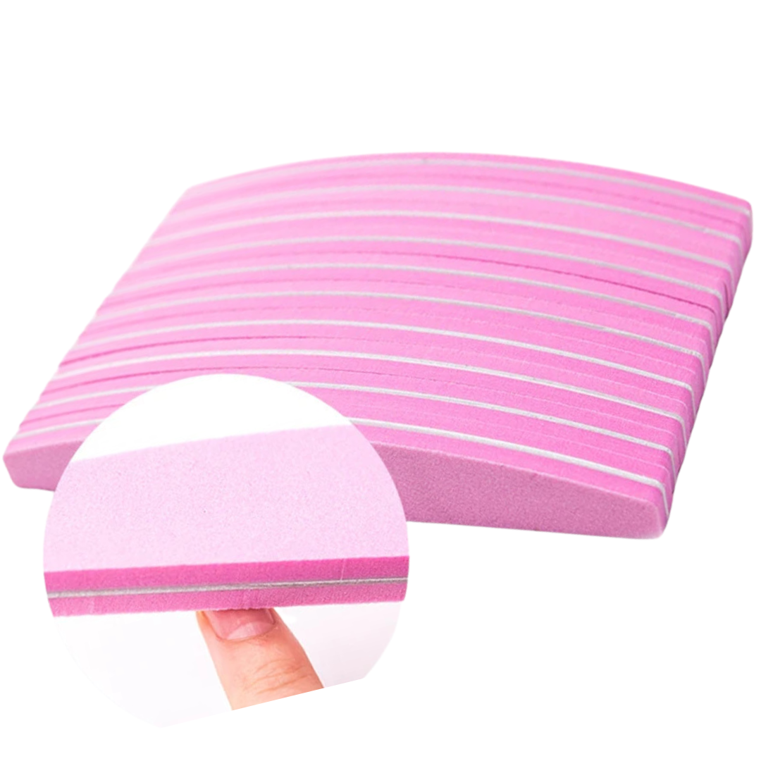 10x Nagelfeile Polierer Boot Crescent 240/320 SUNSHINE 10er Set
