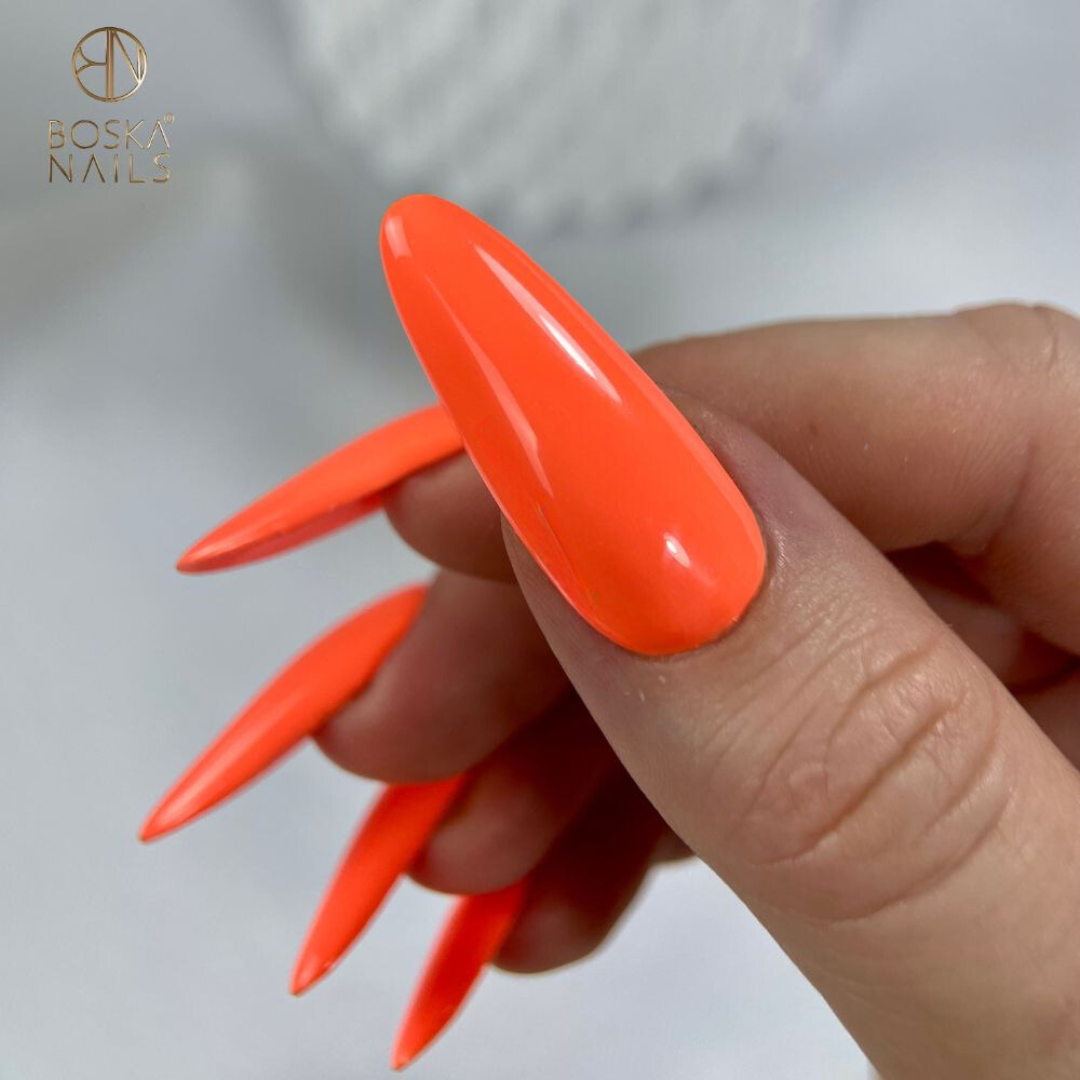 Boska Nails Hybrid-Nagellack 475 Summer Time Orange Samba, 6 ml
