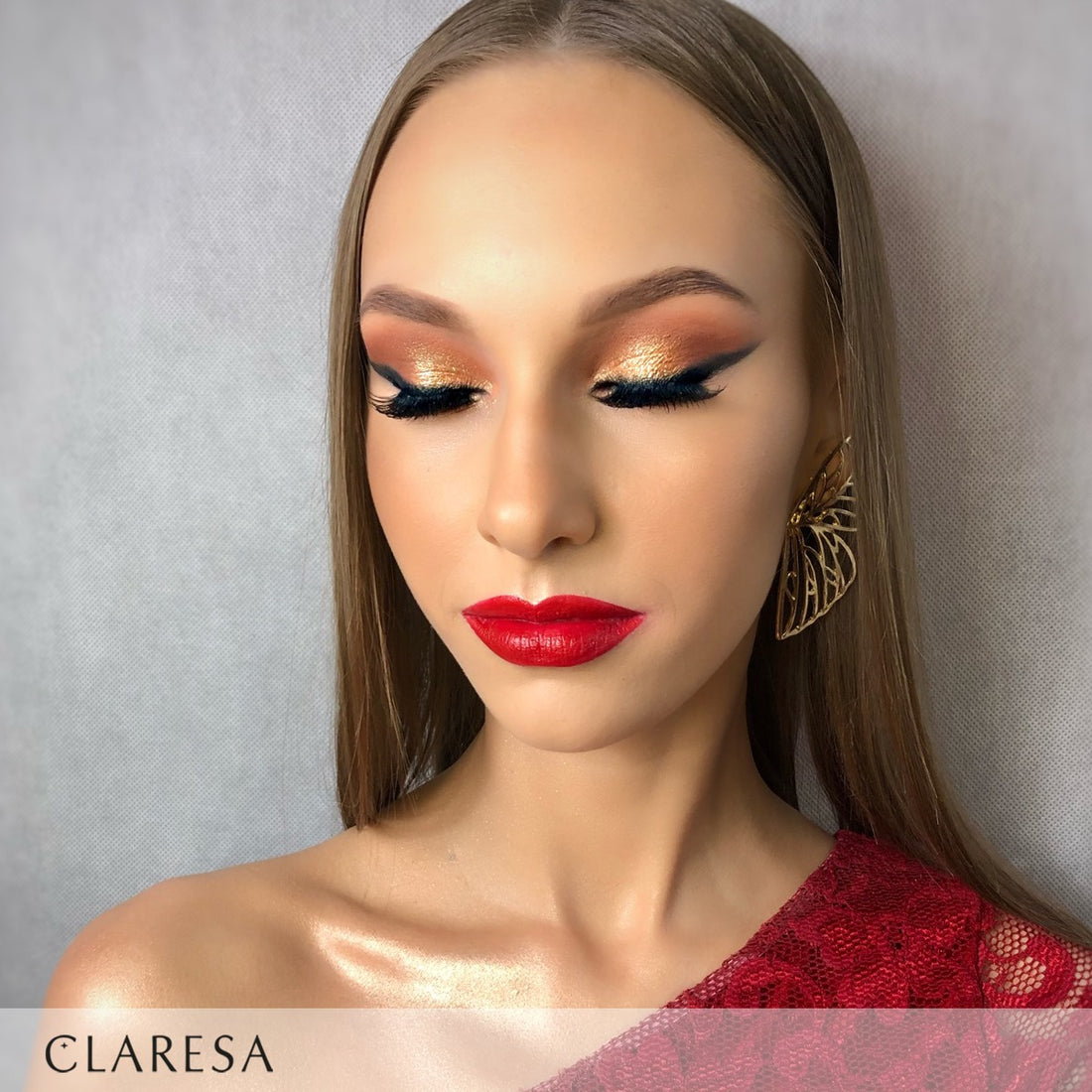 Claresa CRY BABY CRY wasserfester schwarzer flüssiger Eyeliner für Linien