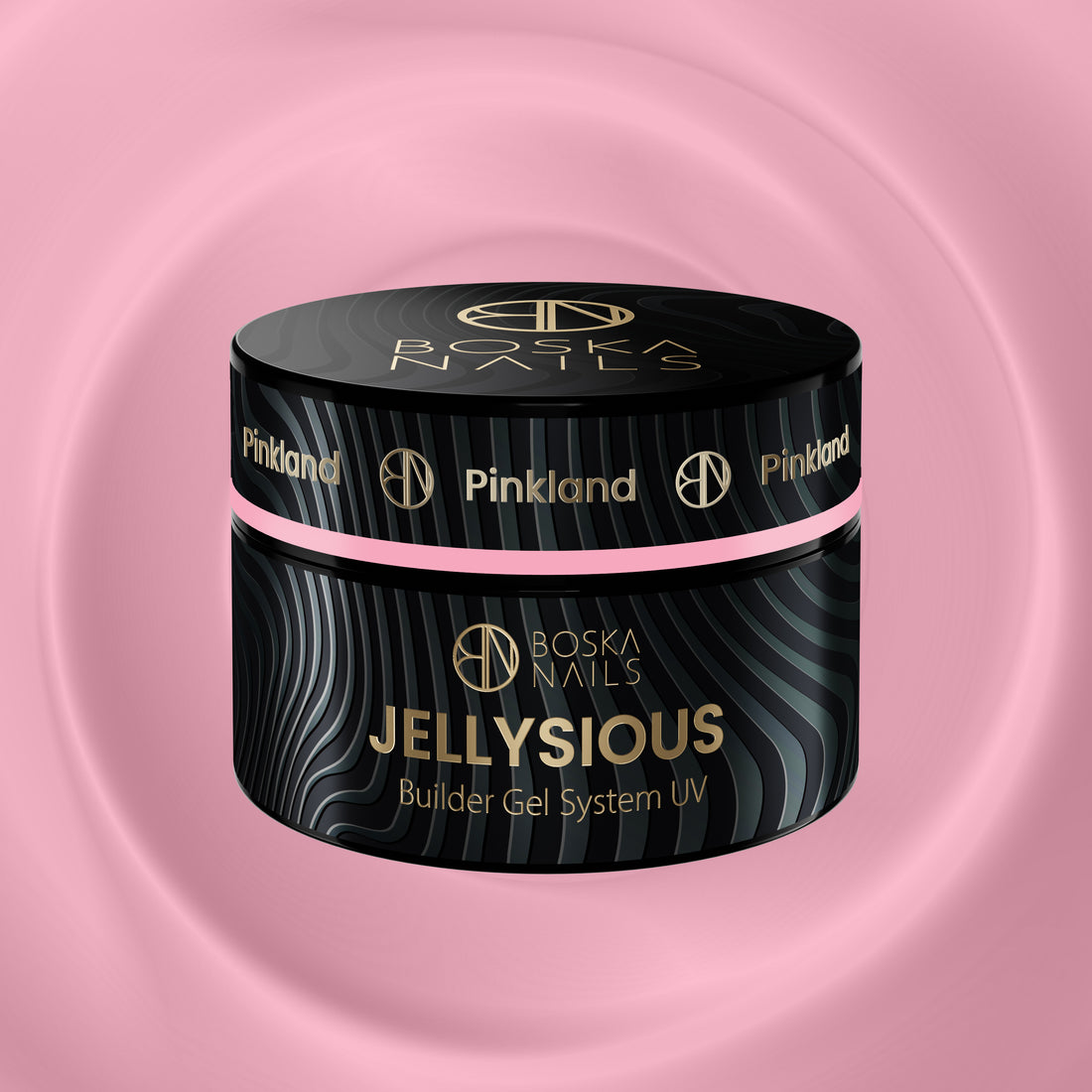 Gelee-Aufbaugel Jellysious Miss Pink für Nägel Boska Nails 50ml
