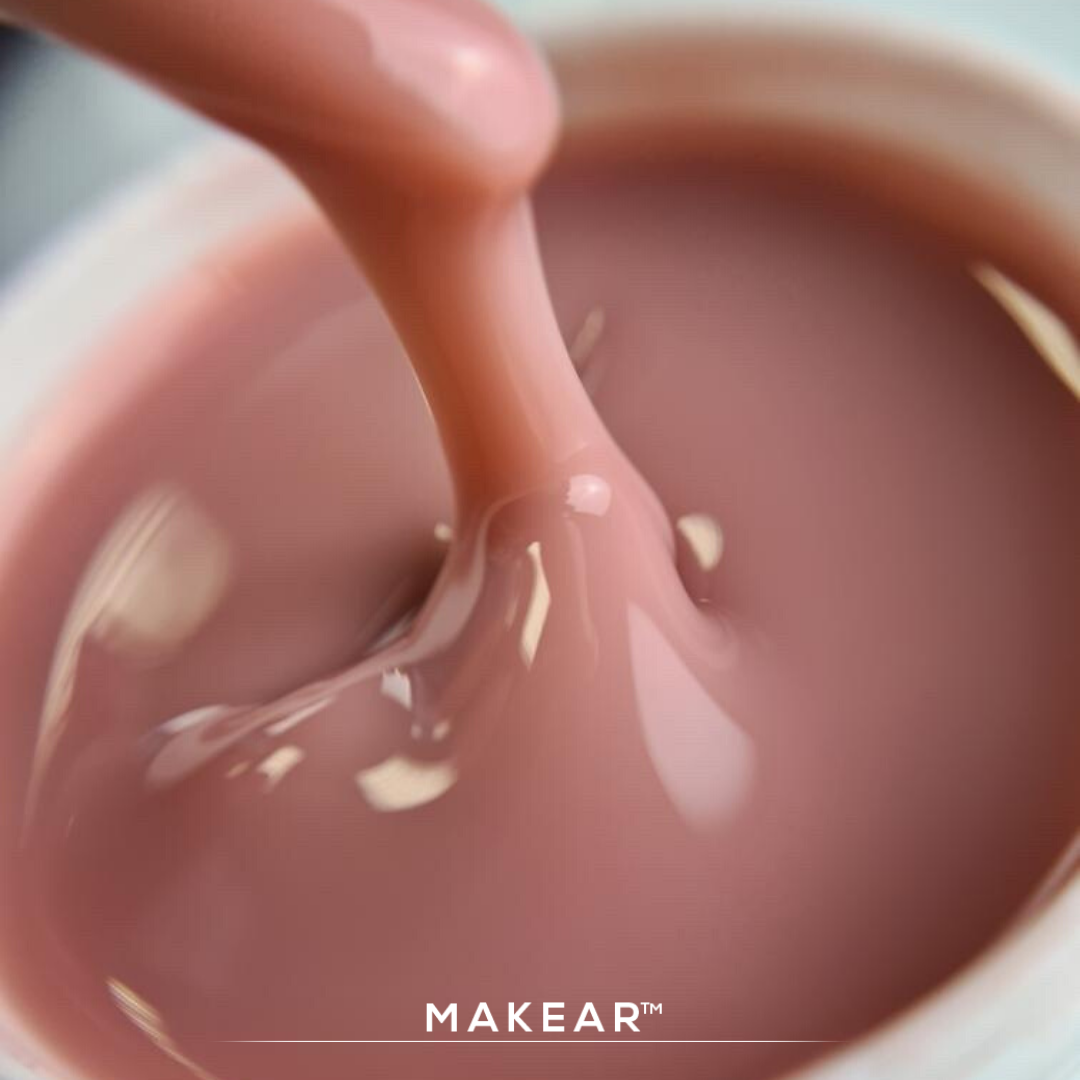 Makear GG01 Gel&Go Nagelaufbaugel ohne Feilen Caramel 50ml