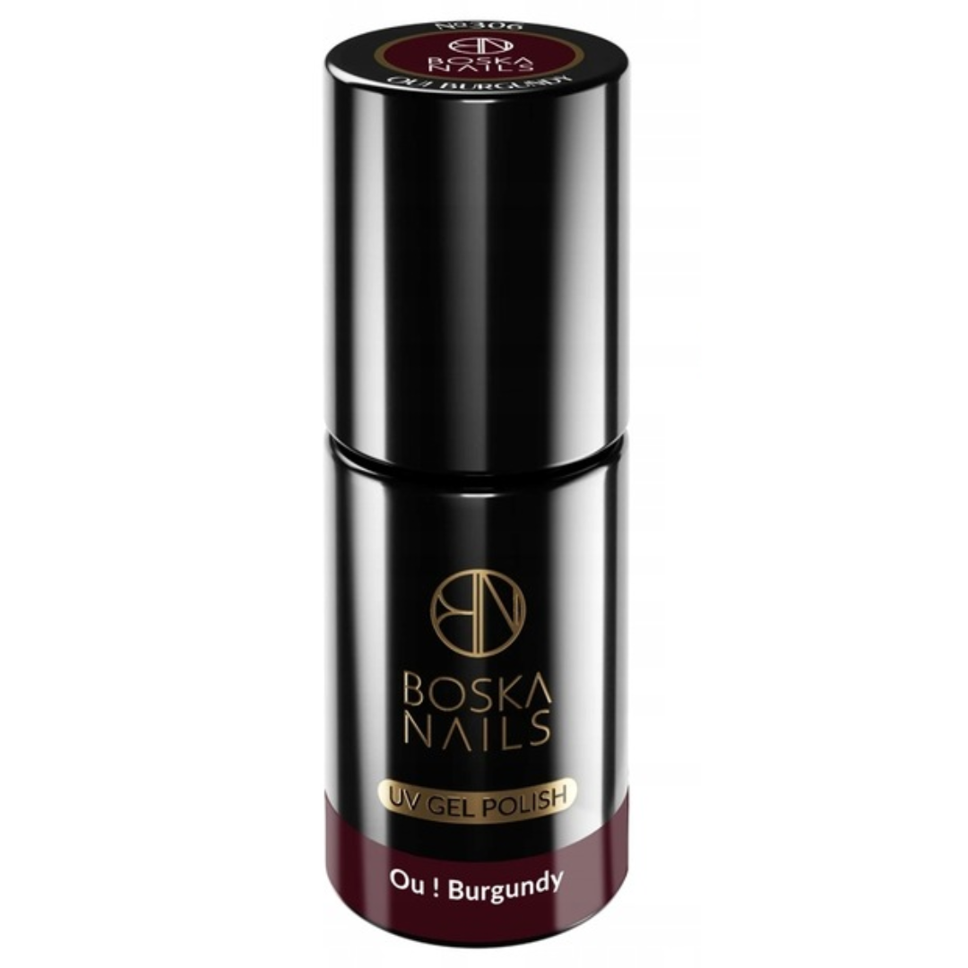 Boska Nails Hybrid-Nagellack 306 Ou! Burgunder Burgunder 6ml