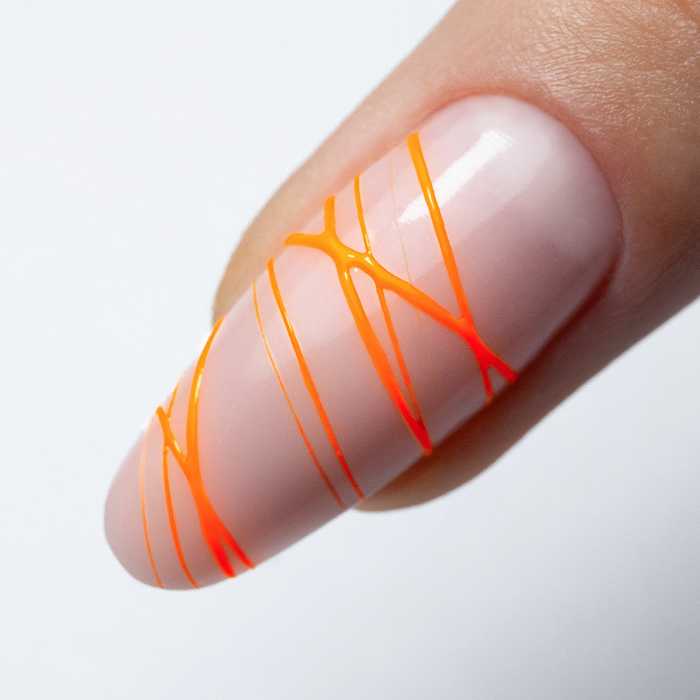Spider Gel Allepaznokcie Orangist Nail Art Gel Orange 3ml