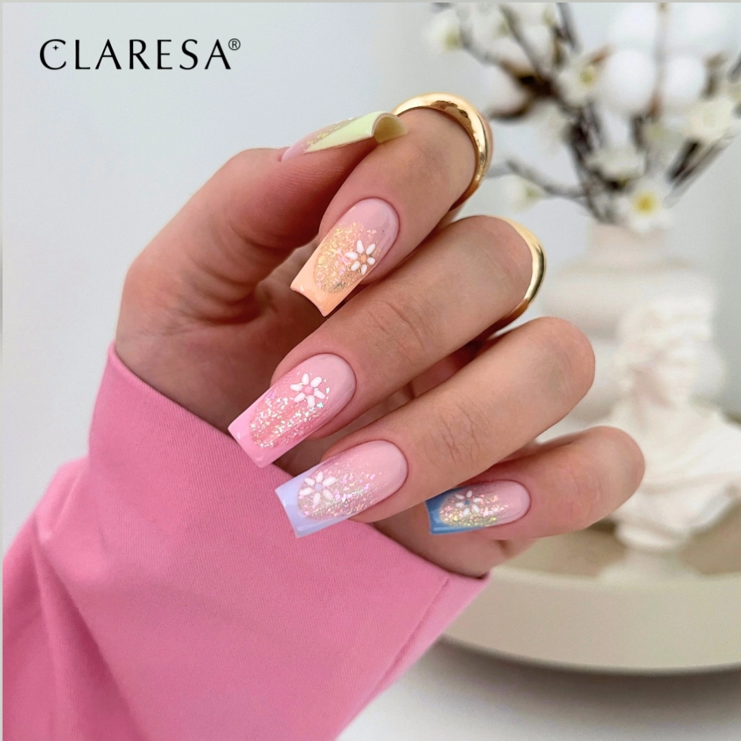 Claresa Hybrid Nagellack gesamte Kollektion UNICORN GLOW UG1-UG5 Meerjungfrau