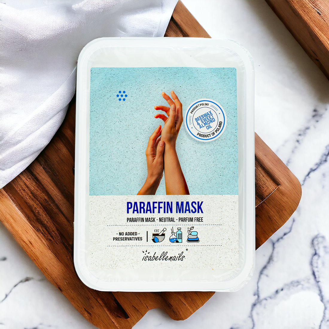Kosmetisches Paraffin für Hände und Füße 500ml Neutral, OHNE DUFTSTOFFE