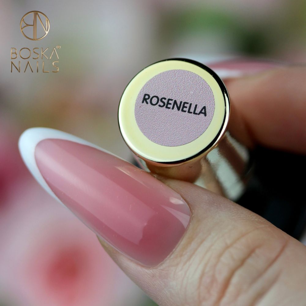 Nagelaufbaugel in der Flasche Boska Nails Gelixir Rosenella 15ml